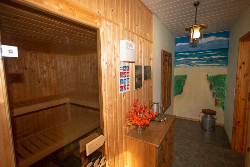 Die Sauna im Nachbarhaus